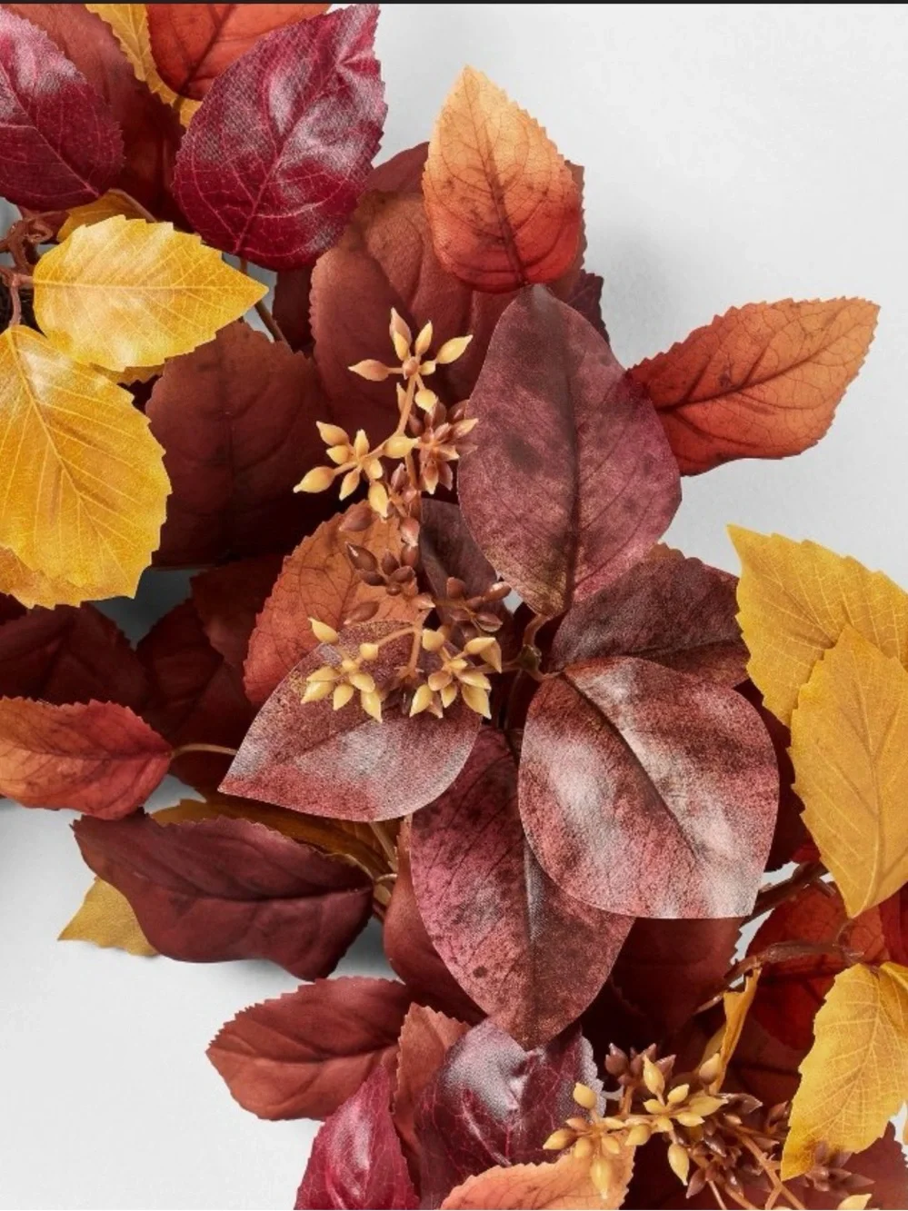 Mixed Fall Leaf Wreath - Threshold™ designed with Studio McGee